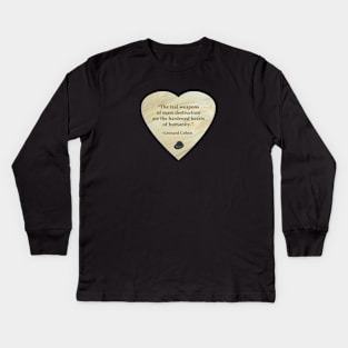 Hardened Hearts Kids Long Sleeve T-Shirt